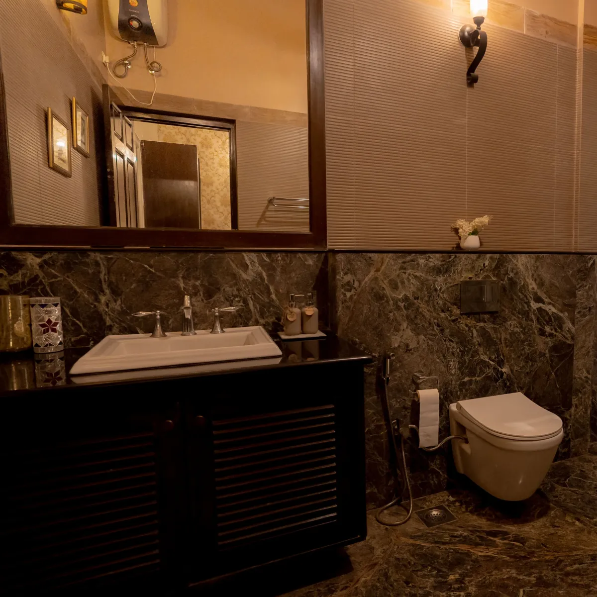 Attached Washroom 3 at First Floor Bedroom - Muskan Villa, Goa