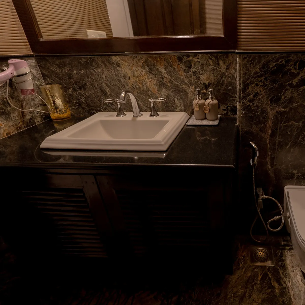 Attached Washroom at First Floor Bedroom - Muskan Villa, Goa
