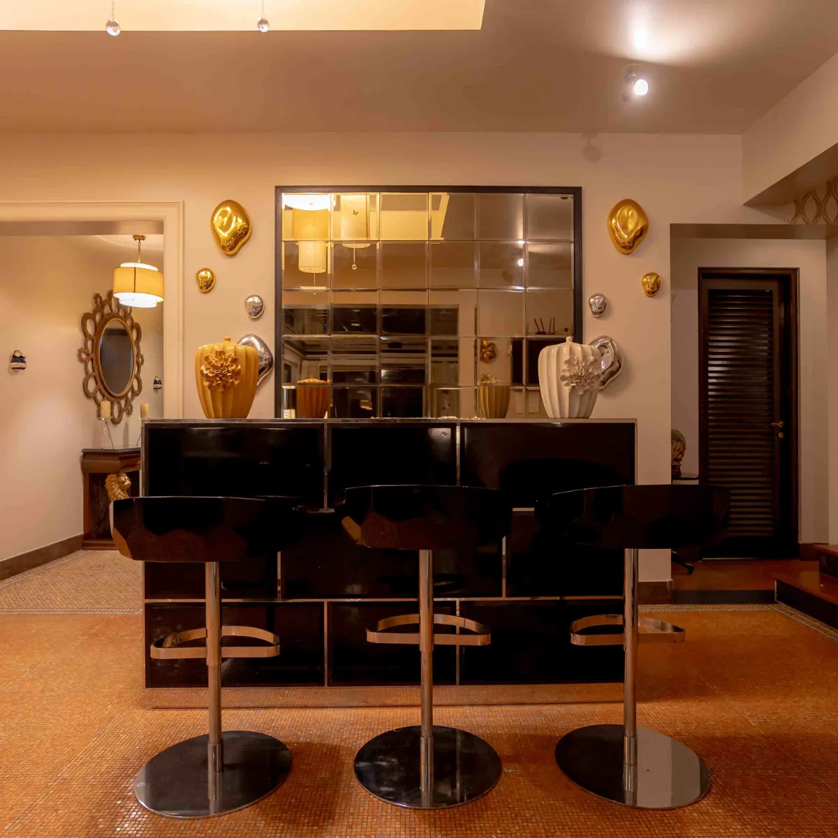Bar Counter at Main Hall - Muskan Villa, Goa