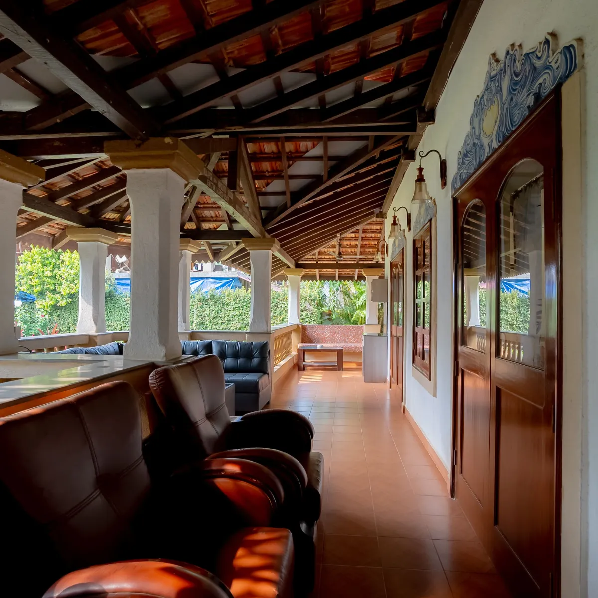 Corridor 3 at The Heritage Beach Villa, Goa