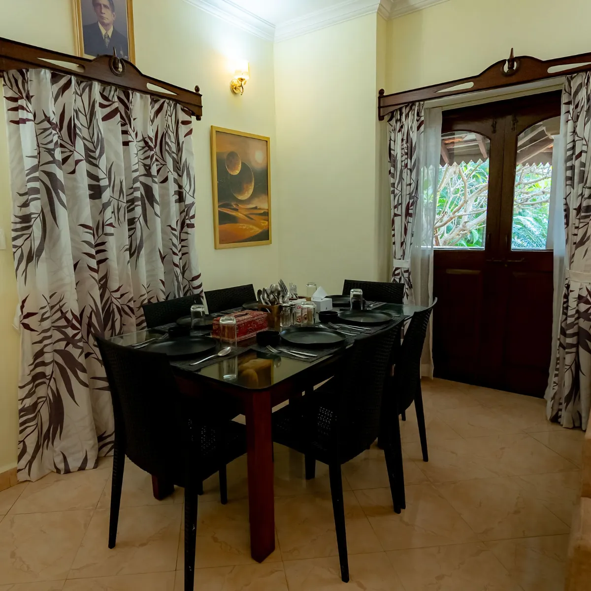 Dining Table - The Heritage Villa, Goa