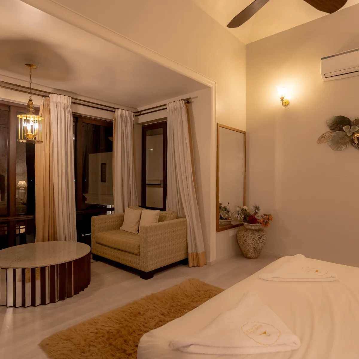 First Floor Bedroom 2 (13) - Muskan Villa, Goa