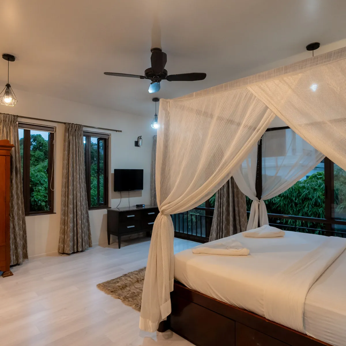 First Floor Bedroom Layout 10 - Muskan Villa, Goa