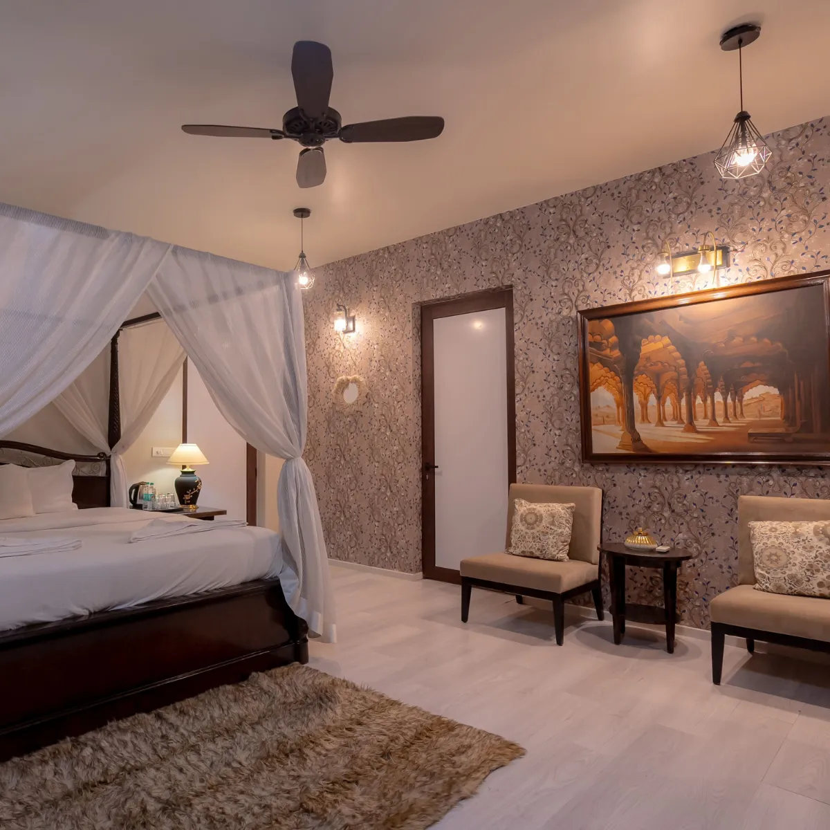 First Floor Bedroom Layout 8 - Muskan Villa, Goa