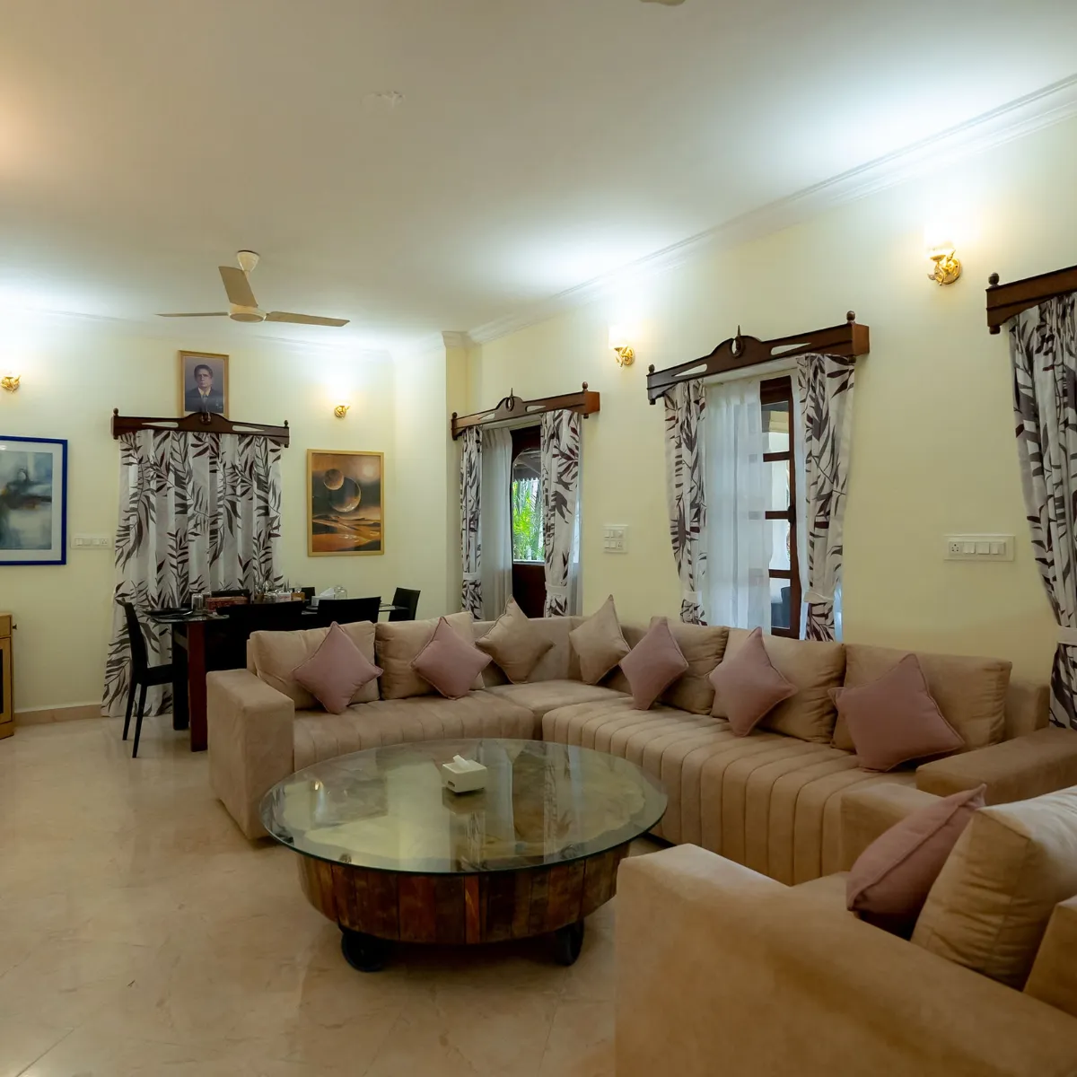 Hall Area - The Heritage Villa, Goa