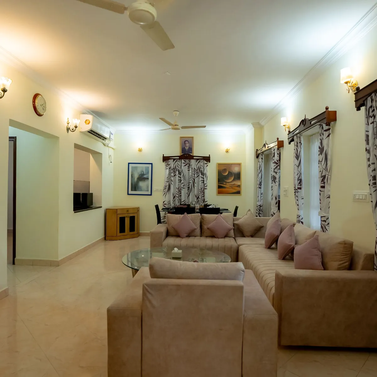 Hall Area View 2 - The Heritage Villa, Goa