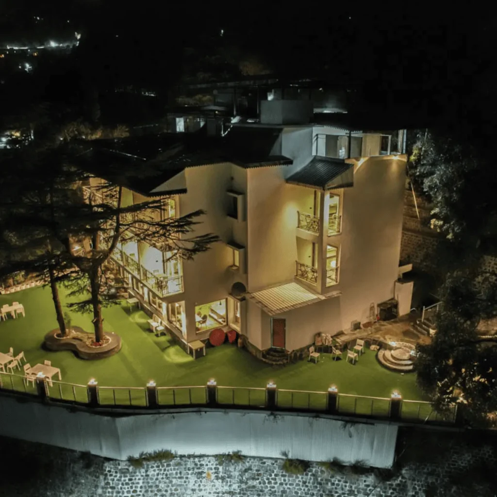 Hotel Baris Mussoorie Drone View by Gorgeous Hospitality
