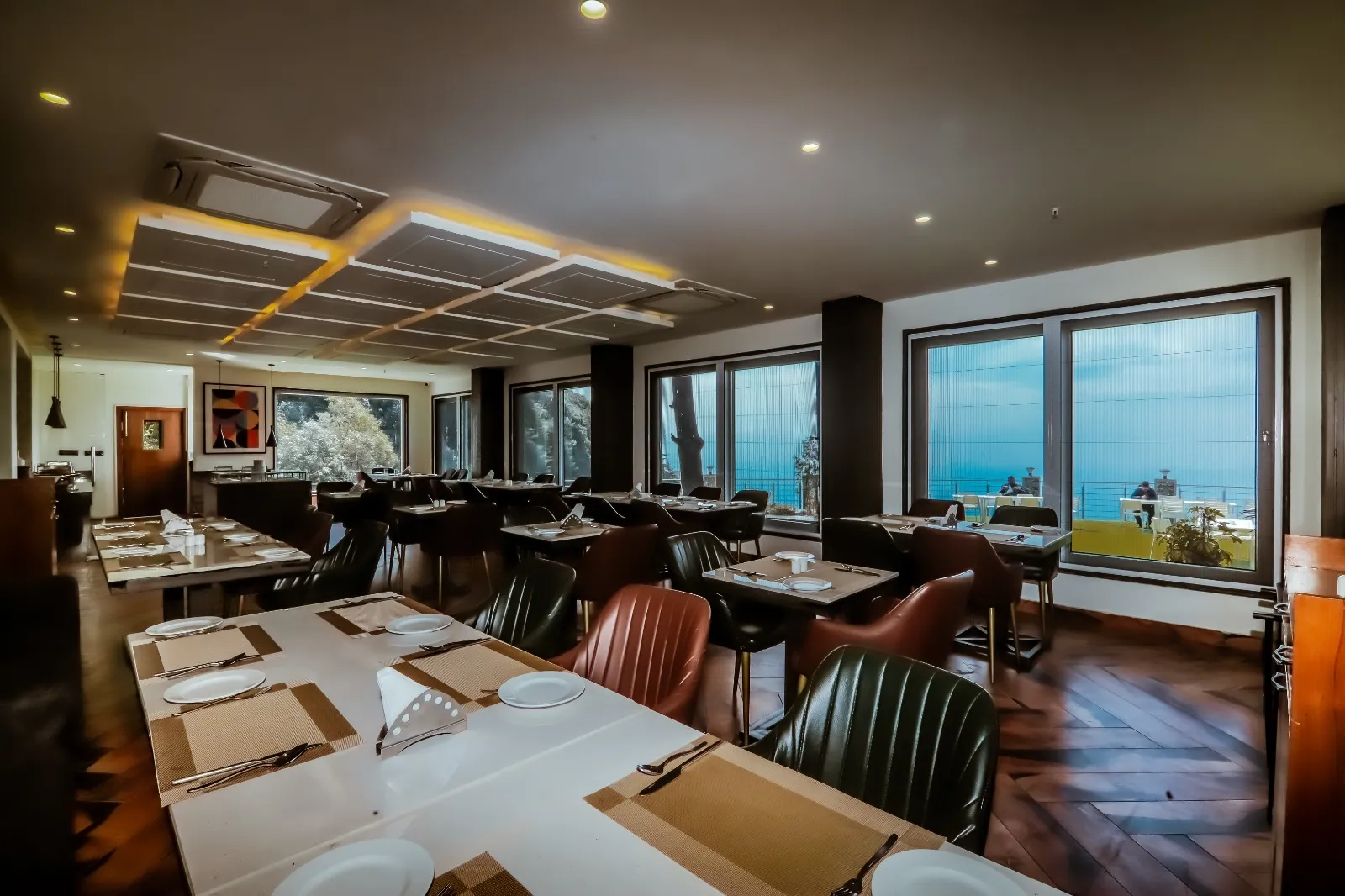 table setup at Baris restaurant