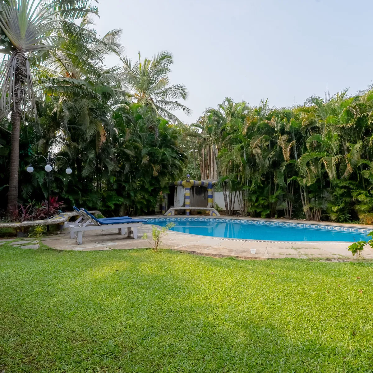 Lawn Area 2 - The Heritage Villa, Goa