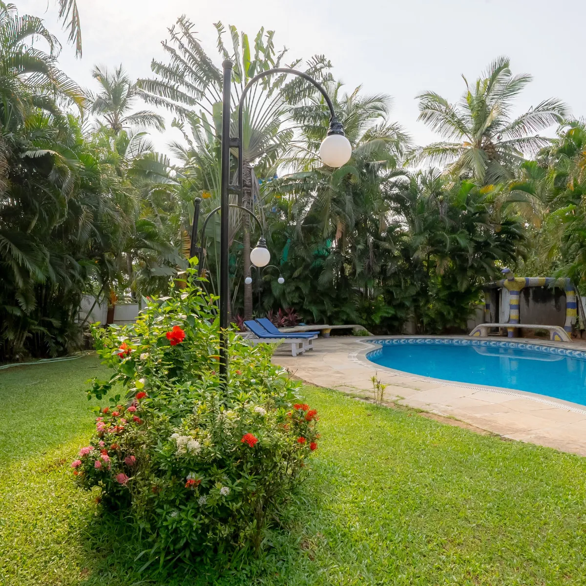 Lawn Area 5 - The Heritage Villa, Goa