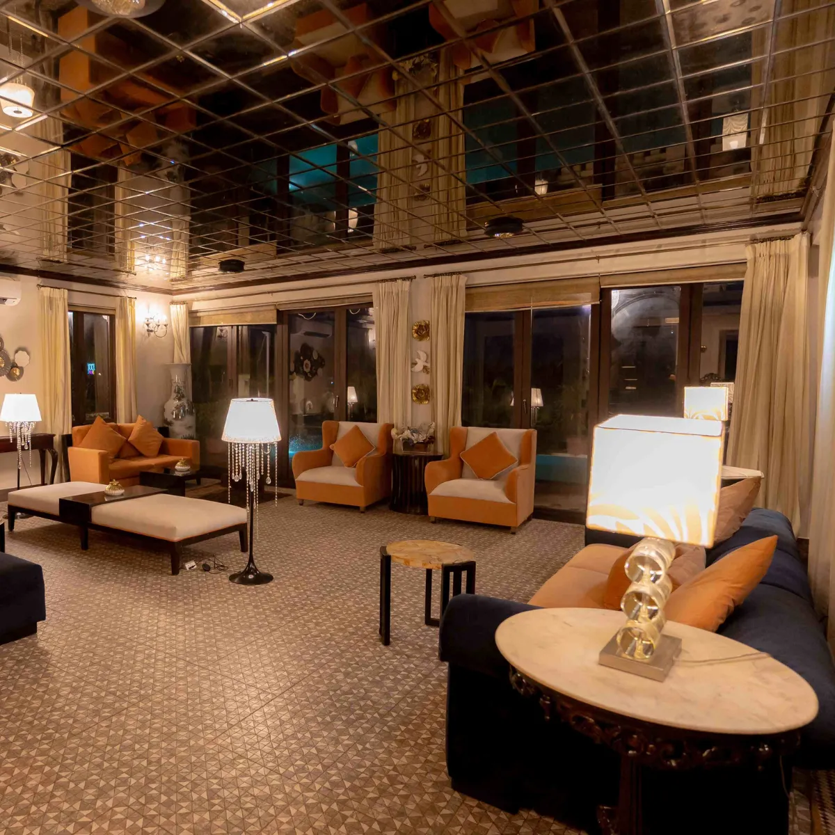 Main Hall Setup - Muskan Villa, Goa