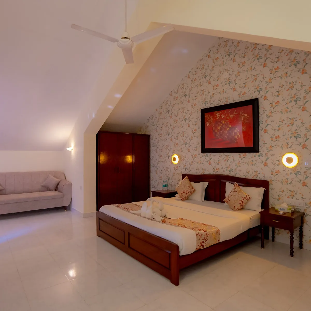 Master bedroom - The Heritage Villa, Goa