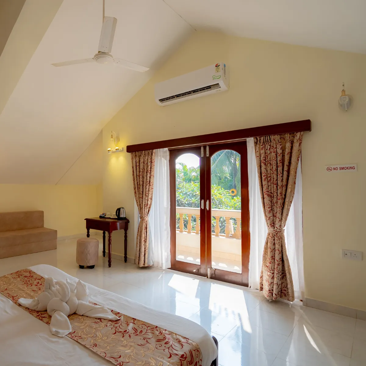 Master bedroom View 4 - The Heritage Villa, Goa