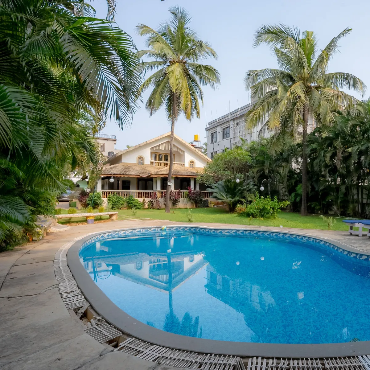 Swimming Pool Area 2 - The Heritage Villa, Goa