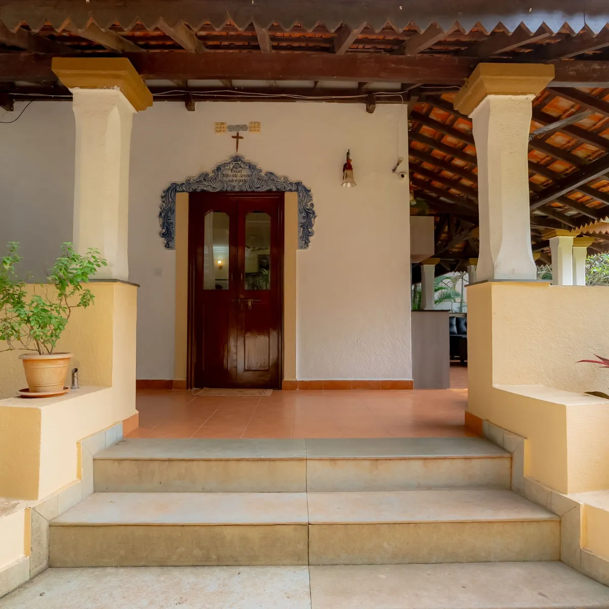 Way to Reception - The Heritage Villa, Goa